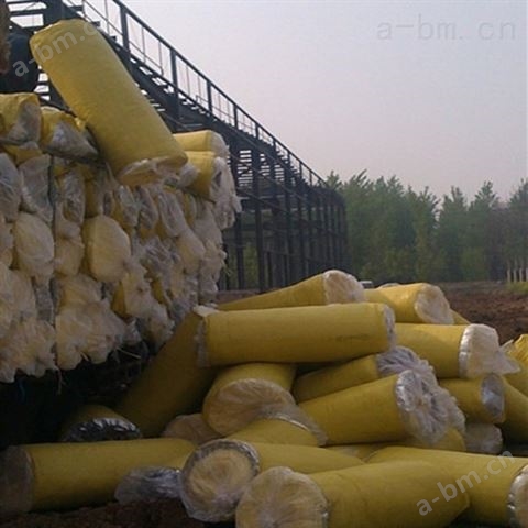 16kg100mm厚-压缩玻璃棉卷毡生产厂家-