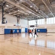孚盛室内篮球馆防滑枫木运动木地板
